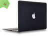 Picture of MacBook Air 13 inch Case, UESWILL Smooth Soft-Touch Matte Hard Shell Case Cover for 2008-2017 MacBook Air 13 inch (Model A1466 / A1369) + Microfibre Cleaning Cloth, Black