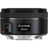 Picture of Canon EF 50mm f1.8 STM: (0570C002) Nifty Fifty EF 50 mm f/1.8 Stepper Motor Full Frame Prime Lens + AOM Pro Starter Kit - International Version (1 Year AOM Warranty)