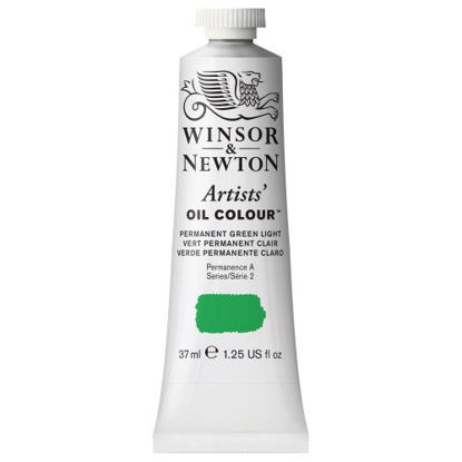Picture of Winsor & Newton Artists' Oil Color Paint, 37-ml Tube, Permanent Green Light