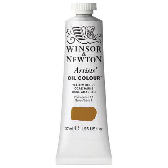 Picture of Winsor & Newton Artists' Oil Color Paint, 37-ml Tube, Yellow Ochre