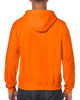 Picture of Gildan Men's Fleece Zip Hooded Sweatshirt Safety Orange Small