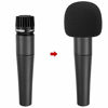 Picture of SM57 Pop Filter Foam Cover - Mic Windscreen Wind Cover Customized for Shure SM-57 Microphone to Blocks Out Plosives by YOUSHARES (2 PCS)