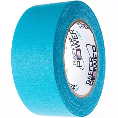 Picture of Gaffers Tape 2 Inch | Teal | USA Made Quality | Leaves No Residue | by Gaffer Power