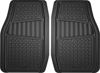 Picture of Armor All 2-Piece Black All Season Truck/SUV Rubber Floor Mat, Model:78830