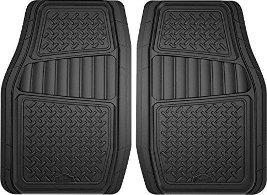 Picture of Armor All 2-Piece Black All Season Truck/SUV Rubber Floor Mat, Model:78830