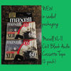 Picture of Maxell XL-II C60 Blank Audio Cassette Tape (2 pack) (Discontinued by Manufacturer)