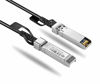 Picture of 0.5m SFP+ DAC Twinax Cable, 10Gbase-CU Direct Attached Copper SFP Cable, Compatible for Cisco SFP-H10GB-CU0.5M, Ubiquiti, D-Link, Juniper, Mellanox, Mikrotik, Netgear, Supermicro, Open Source Switches