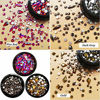 Picture of 3 Boxes Mixed Crystal Flatback Rhinestones, Glass AB Crystals for 3D Nail Art, Multi Colors Sizes Stones Gems for Nails Crafts (120 pcs Shaped Crystals + 3456 pcs Round Rhinestones)