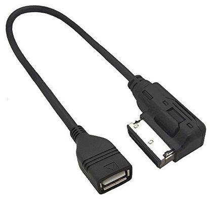 Picture of CHELINK AMI MMI USB Cable for Audi Audio MP3 Music Interface Adapter Connect Music Storage Device with USB Connector for Audi VW Jetta GTI GLI Passat CC Tiguan Touareg EOS