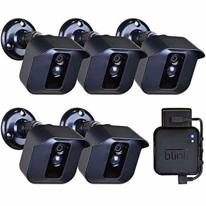 Picture of Blink Outdoor Camera Mount Bracket,5 Pack Full Weather Proof Housing/Mount with Blink Sync Module Outlet Mount for Blink XT2/XT Indoor Outdoor Cameras Security System (5 Pack)