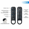 Picture of JJC RMT-P1BT Bluetooth Wireless Remote Control Commander for Sony A7C ZV-1 ZV1 RX100VII A6100 A6600 A7RIV A7SIII A9II Camera (Also for Sony A6400 A7RIII A7III A9 RX0II Camera with Firmware Update)