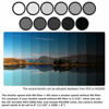 Picture of JJC 67mm ND Filter ND2-2000 VND Variable Neutral Density Adjustable Fader for Sony FE 24-70mm f4/Fujifilm XF 16mm f1.4/Canon RF 24-105mm f4-7.1/Canon EF-S 10-18mm f4.5-5.6/Sigma 16mm f1.4 & More