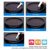 Picture of JJC 67mm ND Filter ND2-2000 VND Variable Neutral Density Adjustable Fader for Sony FE 24-70mm f4/Fujifilm XF 16mm f1.4/Canon RF 24-105mm f4-7.1/Canon EF-S 10-18mm f4.5-5.6/Sigma 16mm f1.4 & More