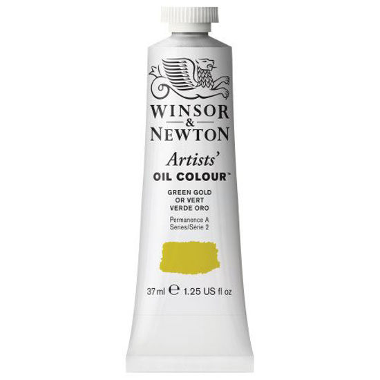 Picture of Winsor & Newton Artists' Oil Color Paint, 37-ml Tube, Green Gold