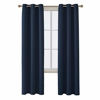 Picture of Deconovo Room Darkening Thermal Insulated Blackout Grommet Window Curtain Panel for Bedroom Navy Blue 42x95 Inch,1 Panel