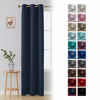 Picture of Deconovo Room Darkening Thermal Insulated Blackout Grommet Window Curtain Panel for Bedroom Navy Blue 42x95 Inch,1 Panel