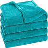 Picture of Utopia Bedding Fleece Blanket Twin Size Turquoise 300GSM Luxury Bed Blanket Fuzzy Soft Blanket Microfiber