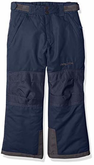 Picture of Arctix Kids Snow Pants with Reinforced Knees and Seat, Blue Night, Medium Husky