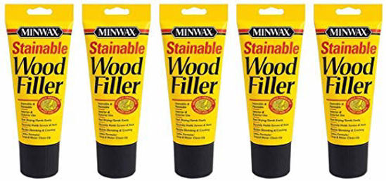 Picture of Minwax 42852000 Stainable Wood Filler, 6-Ounce 5 Pack