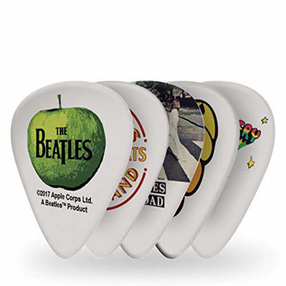 Picture of D'Addario Beatles Guitar Picks, Albums, 10 pack, Medium