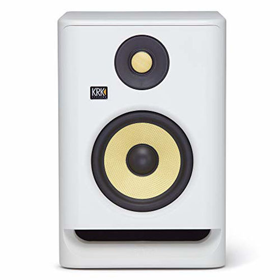 Picture of KRK RP5 Rokit 5 G4 Professional Bi-Amp 5" Powered Studio Monitor, White Noise