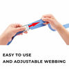 Picture of CARTMAN 1" x 12' Lashing Straps up to 600lbs, Blue Color, 6pk in Carry Bag