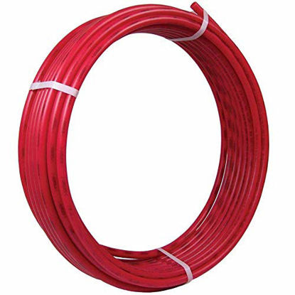 Picture of SharkBite U870R300 PEX Pipe 3/4 Inch, Flexible Water Tube, Pot, RED, 300 Ft