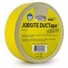 Picture of IPG JobSite DUCTape, Colored Duct Tape, 1.88" x 60 yd, Yellow (Single Roll)