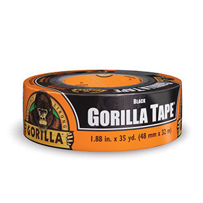 Picture of Gorilla Black Duct Tape, 1.88" x 35 yd, Black, (Pallet of 756 Rolls)