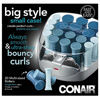 Picture of Conair Compact Multi-Size Hot Rollers, Blue, 1 Count