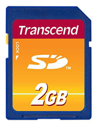Picture of Transcend 2 GB SD Flash Memory Card (TS2GSDC)