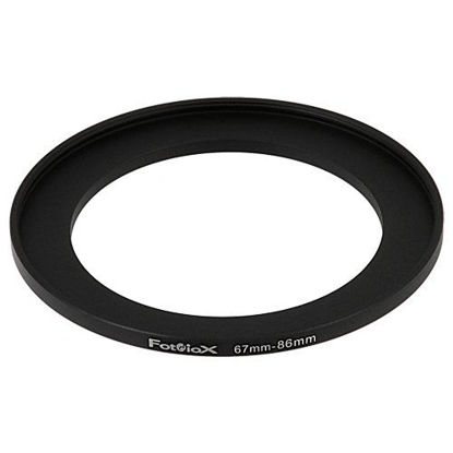 Picture of Fotodiox Metal Step Up Ring, Anodized Black Metal 67mm-86mm, 67-86 mm