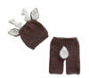 Picture of Pinbo Newborn Baby Photography Prop Crochet Knitted Deer Hat Pants