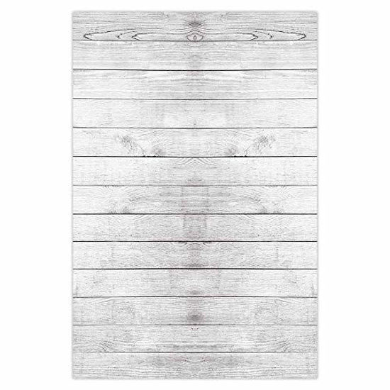 Picture of Funnytree 3x5ft Rustic Wooden Board Backdrop Vintage Faux Wood Photography Background Baby Shower Portrait Party Decorations Photo Studio Banner Photobooth Props Favors Supplies