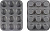 Picture of Amazon Basics Nonstick Muffin Pan, 12 cups - Set of 2