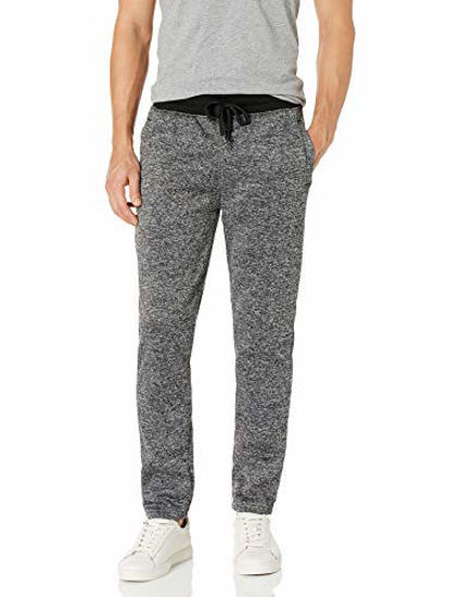 Picture of Southpole Men's Fleece Jogger, Marled Black, Medium