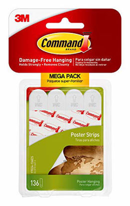 Picture of Command Poster Hanging Strips, 136 Total Strips (17024-136ES)