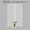 Picture of MAGZO Magnet Screen Door 38 x 96, Front Door Magnetic Mesh with Heavy Duty Fits Door Size up to 38"x96" Max-White