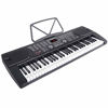 Picture of Hamzer 61-Key Portable Electronic Keyboard Piano with Stand, Stool, Headphones, Microphone & Sticker Sheet