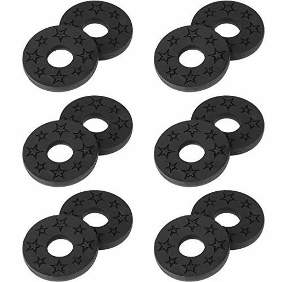 Picture of Anwenk Guitar Strap Locks Premium Strap Blocks Guitar Protector Black, 6Pair