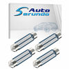 Picture of Serundo Auto 578 Led Festoon Bulb 211-2 Led Car Bulb 41mm 42mm 1.65in 212-2 Bulb for Car Map Light Dome Light, 22SMD 3014 Chips Interior Led Festoon Bulb,Pack of 4pcs Blue Color