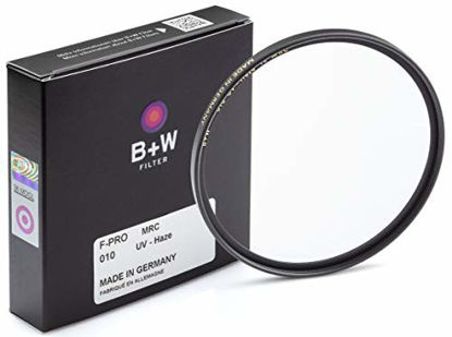 Picture of B + W 77mm UV Protection Filter (010) for Camera Lens - Standard Mount (F-PRO), MRC, 16 Layers Multi-Resistant Coating, Photography Filter, 77 mm, Clear Protector