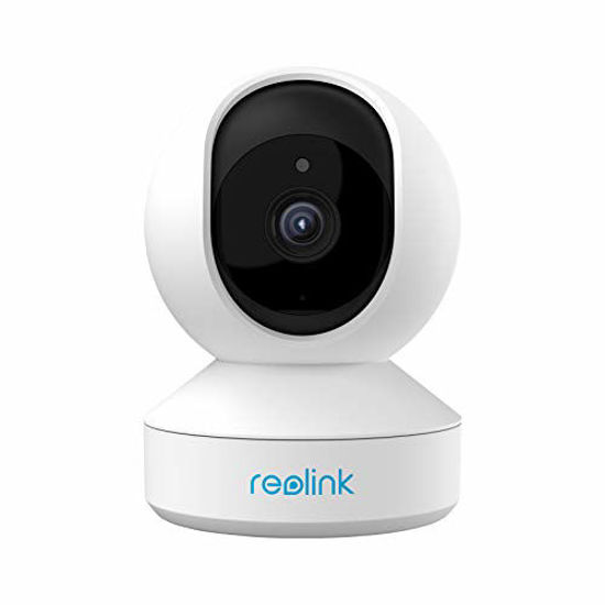 Picture of Wireless Security Camera, Reolink E1 3MP HD Plug-in Indoor WiFi Camera for Home Security/Baby Monitor/ Pets, Encrypted Free Cloud Storage, Pan Tilt, Night Vision, Works with Alexa/Google Assistant