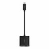 Picture of Belkin USB-C to Ethernet Adapter + Charge (60W Passthrough Power for Connected Devices, 1000 Mbps Ethernet Speeds) MacBook Pro Ethernet Adapter (INC001btBK)