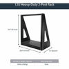 Picture of StarTech.com 12U Heavy Duty 2 Post Open Frame Network Rack - 350lbs - 19" Free Standing Desktop Rack for Computer, AV, Media, IT Equipment (2POSTRACK12),Black