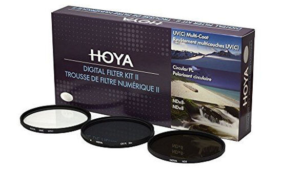 Picture of Hoya 67mm (HMC UV/Circular Polarizer / ND8) 3 Digital Filter Set with Pouch