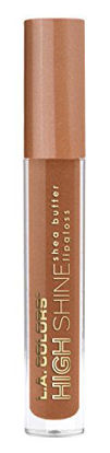 Picture of L.A. Colors High Shine Shea Butter Lip Gloss, Snuggle, 0.14 Ounce