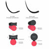 Picture of Ellipse Eyelash Extensions 0.15mm D Curl 8-15mm Mixed Flat Eyelash Extension supplies Light Lashes Matte Individual Eyelashes Salon Use Black Mink False Lashes Mink Lashes Extensions(D-0.15-MIXED)