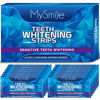 Picture of MySmile Teeth Whitening Strips, 28 White Strips Teeth Whitening Kit, Non-Sensitive 14 Sets Teeth Whitener for Tooth Whitening, Helps to Remove Smoking Coffee Soda Wine Stain, Up to 10 Shades Whiter