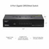 Picture of TRENDnet - TEG-S82G 8-Port Gigabit GREENnet Switch, TEG-S82G, Ethernet Splitter, Ethernet/Network Switch, 8 x 10/100/1000 Mbps Gigabit Ethernet Ports,16 Gbps Switching Capacity, Metal, Lifetime Protection Black